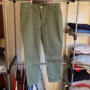 1822 stretch jeans in army green
